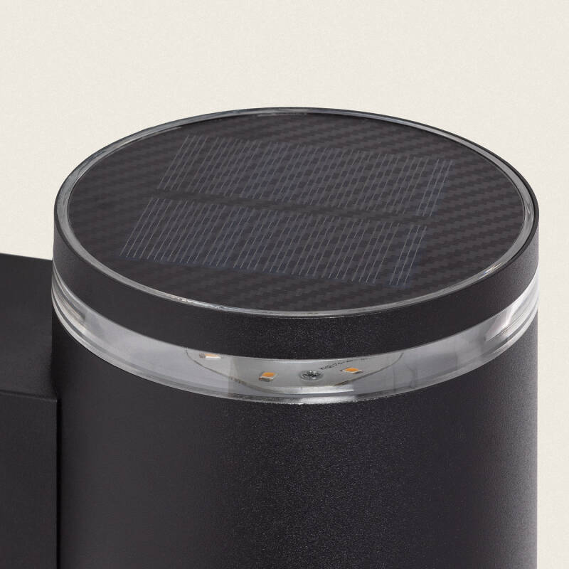 MERBAVO solar buitenwandlamp zwart, afbeelding 2