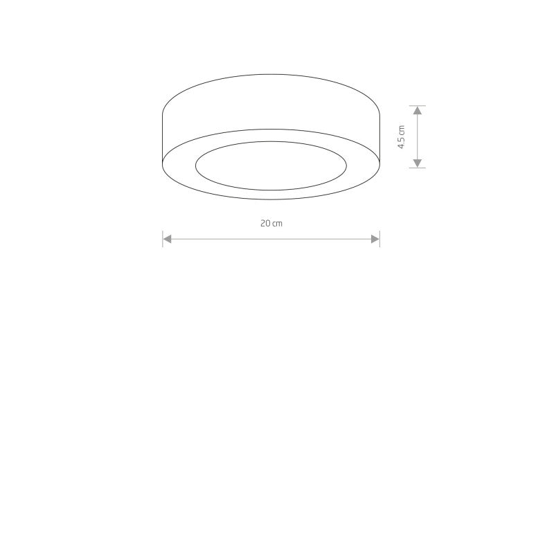 MERIDA LED buitenplafondlamp grafiet, afbeelding 2