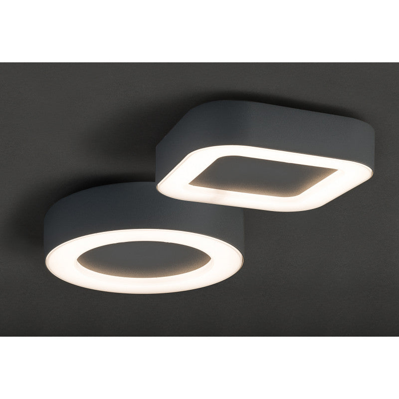 MERIDA LED buitenplafondlamp grafiet, afbeelding 3