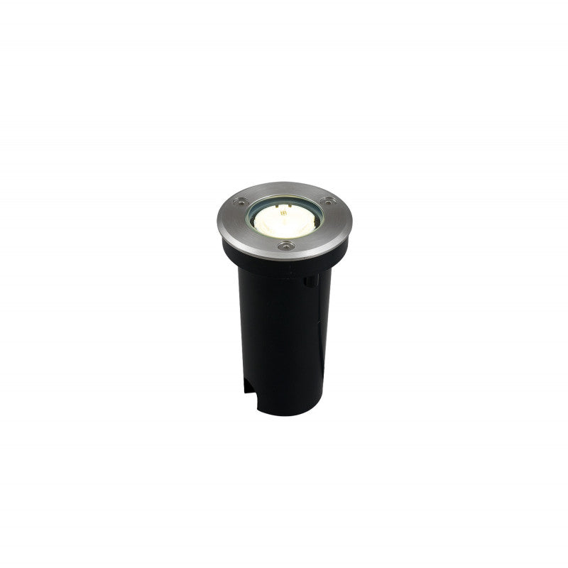 MON LED grondspot zilver