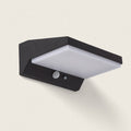 NAVRARO solar buitenwandlamp zwart