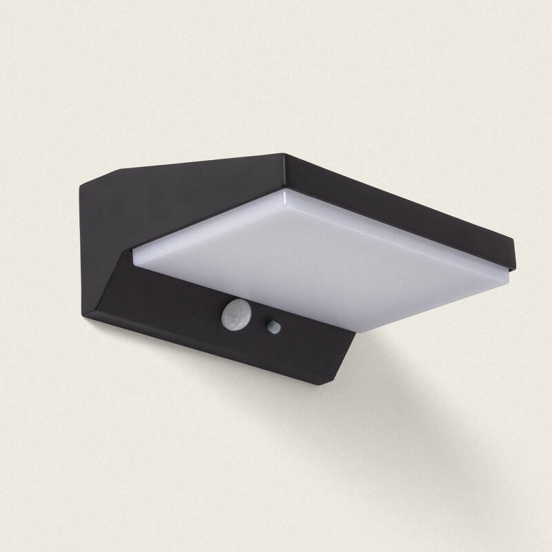 NAVRARO solar buitenwandlamp zwart