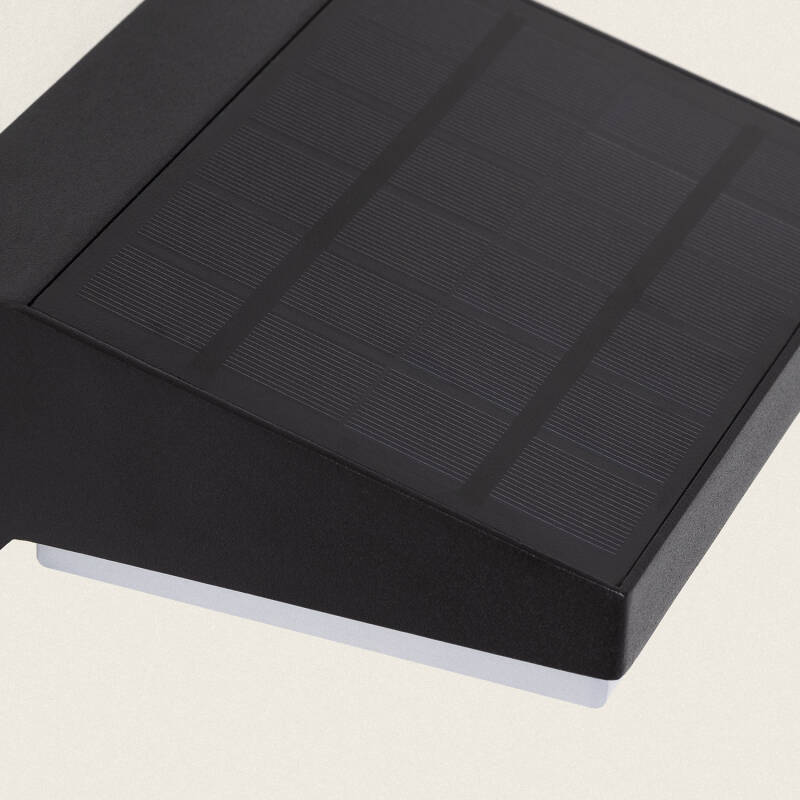 NAVRARO solar buitenwandlamp zwart, afbeelding 2