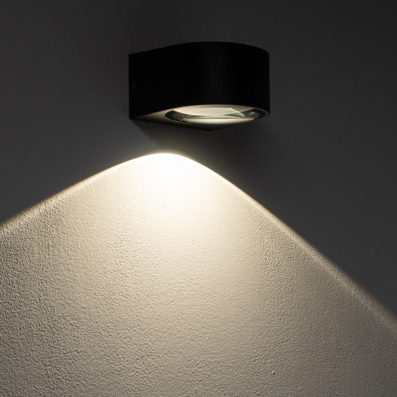 NEL LED I buitenwandlamp zwart, afbeelding 2