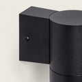 NORTARO buitenwandlamp zwart
