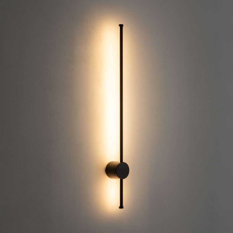 ORLA LED buitenwandlamp zwart M, afbeelding 2