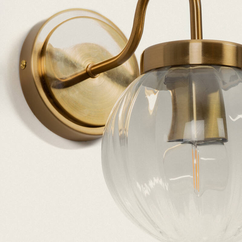 OSTRANO buitenwandlamp goud, afbeelding 2
