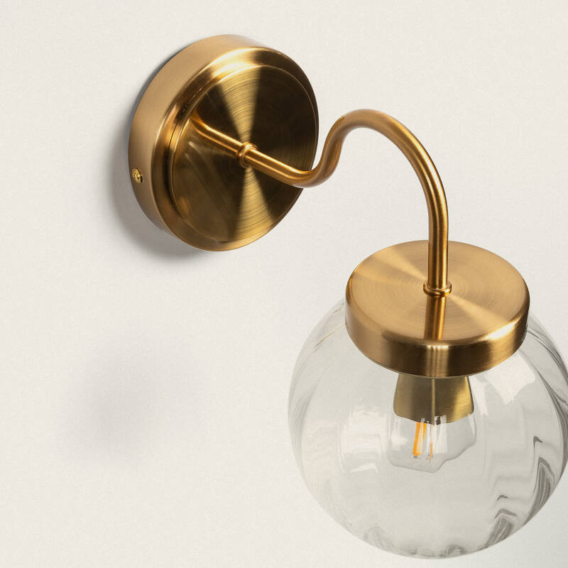OSTRANO buitenwandlamp goud, afbeelding 3