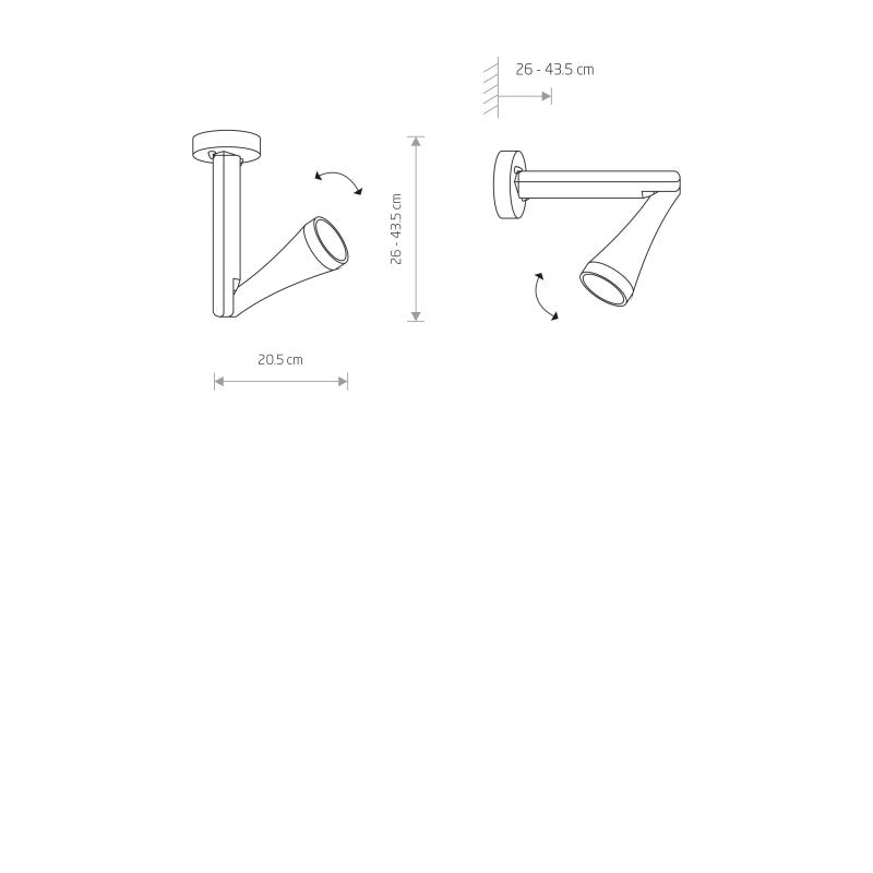 OTTAWA buitenwandlamp grafiet, afbeelding 2