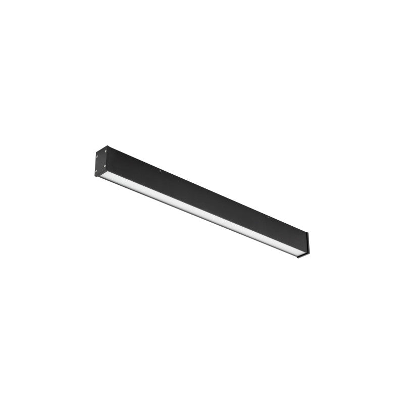 OUTLINE LED buitenplafondlamp M zwart