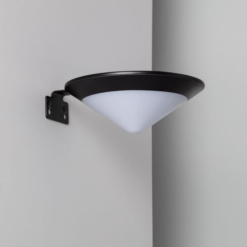 PALMANO solar buitenwandlamp zwart