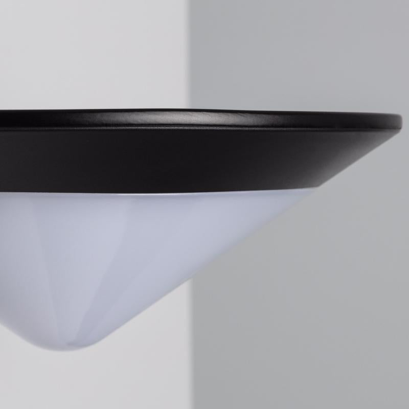 PALMANO solar buitenwandlamp zwart, afbeelding 4