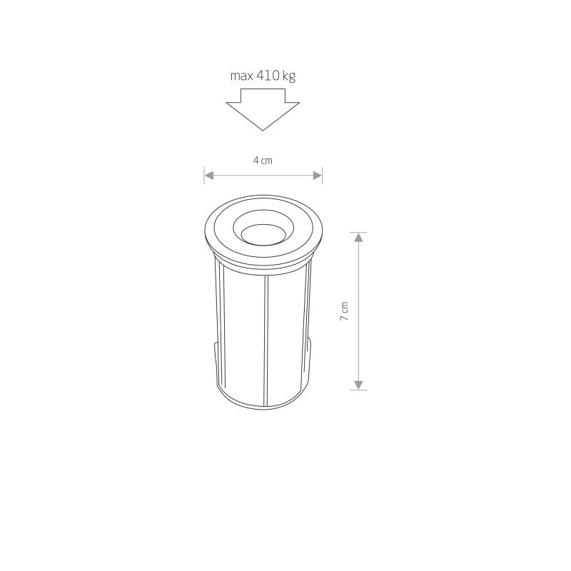 PICCO LED grondspot zilver S, afbeelding 2