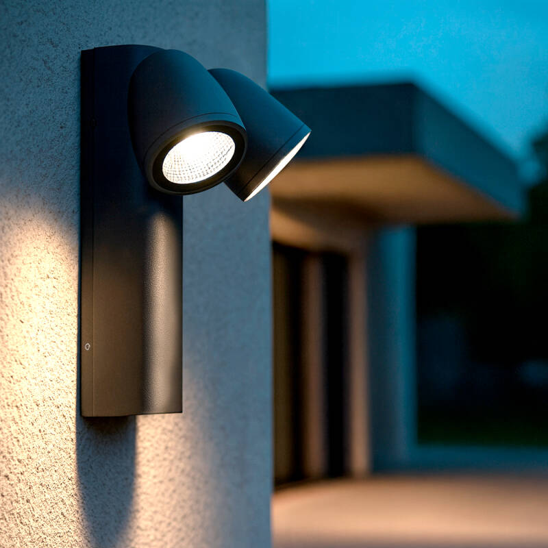 PINDIVO buitenwandlamp donkergrijs, afbeelding 6