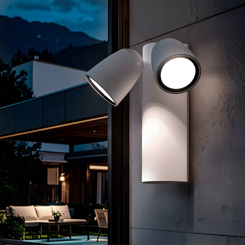 PINDIVO buitenwandlamp wit, afbeelding 6