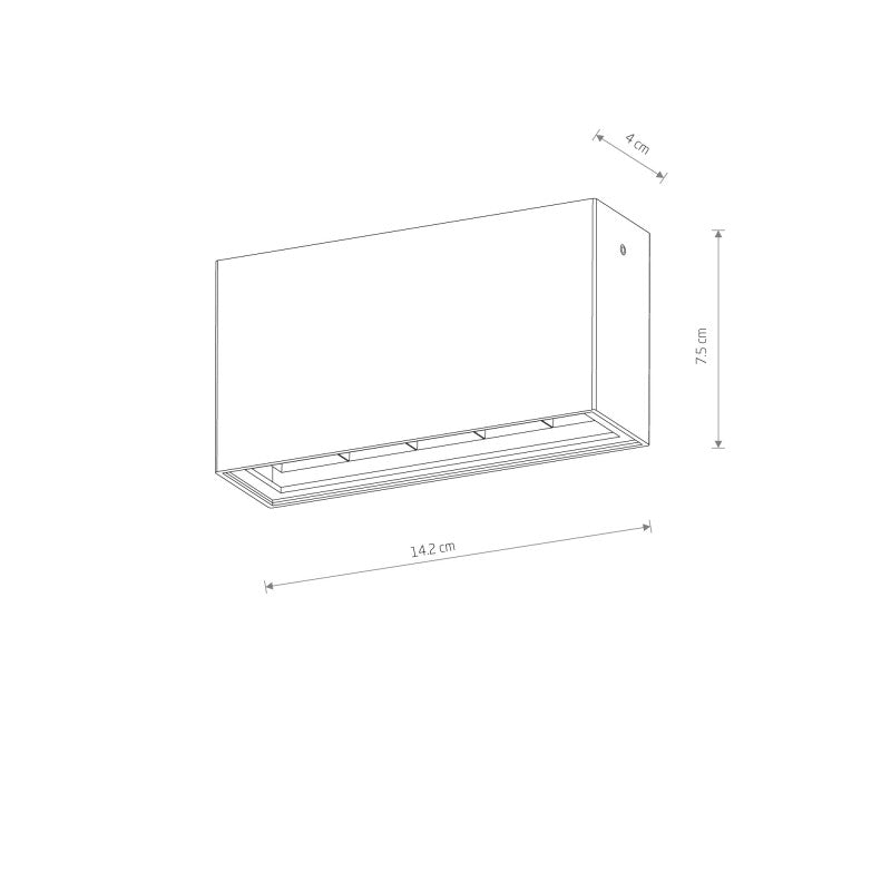 PIX LED buitenplafondlamp zwart, afbeelding 7