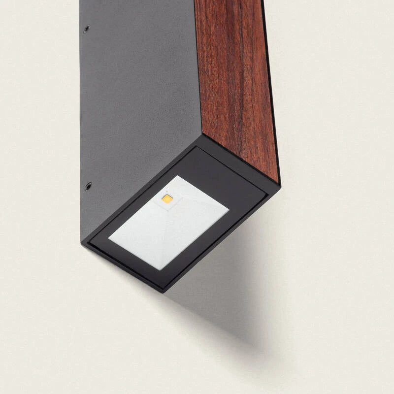 PLATAVO buitenwandlamp donkerbruin, afbeelding 3