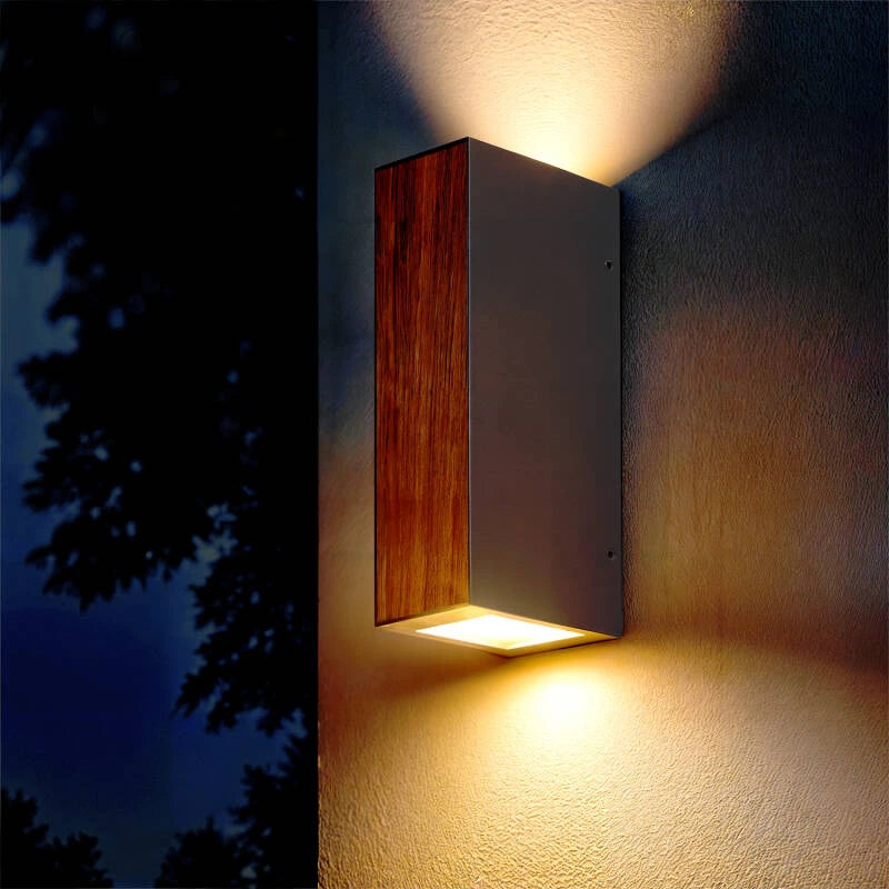 PLATAVO buitenwandlamp donkerbruin, afbeelding 4