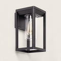 PREVARO buitenwandlamp zwart