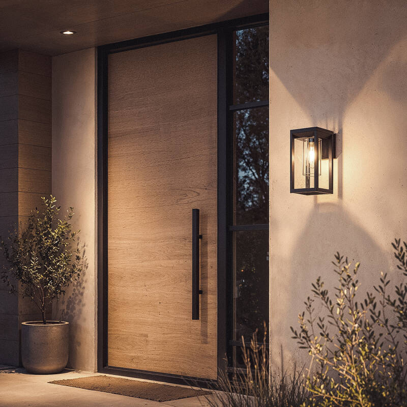 PREVARO buitenwandlamp zwart, afbeelding 5