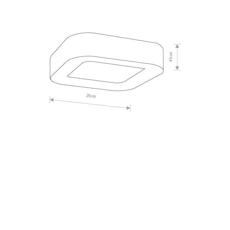 PUEBLA LED buitenplafondlamp grafiet, afbeelding 2
