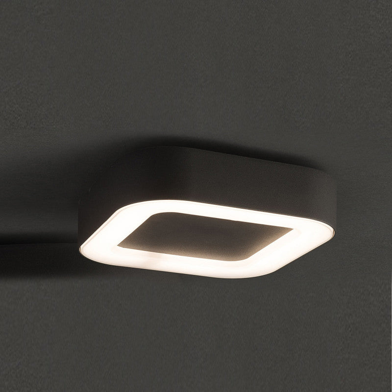PUEBLA LED buitenplafondlamp grafiet