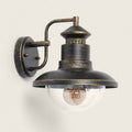 QUARZARO buitenwandlamp messing