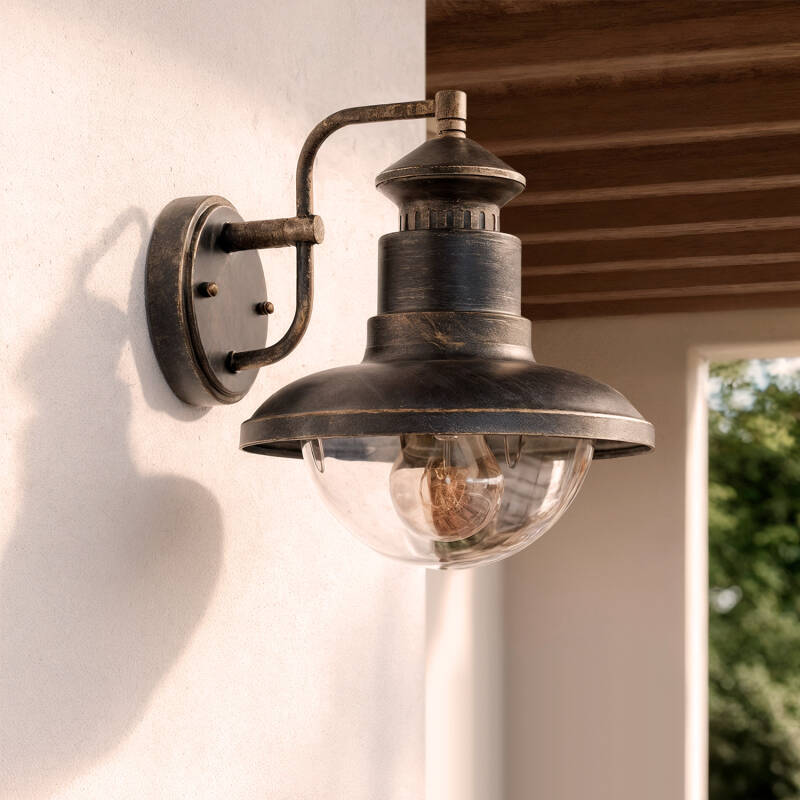 QUARZARO buitenwandlamp messing, afbeelding 6