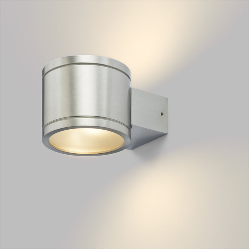 MOIRE II buitenwandlamp aluminium, afbeelding 2