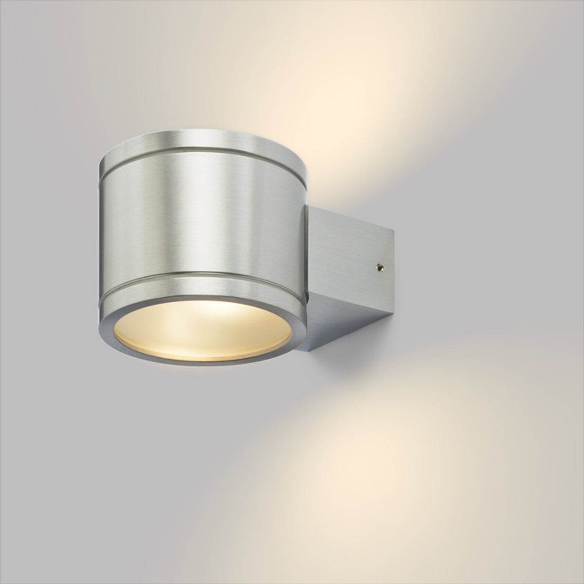 MOIRE II buitenwandlamp aluminium, afbeelding 2