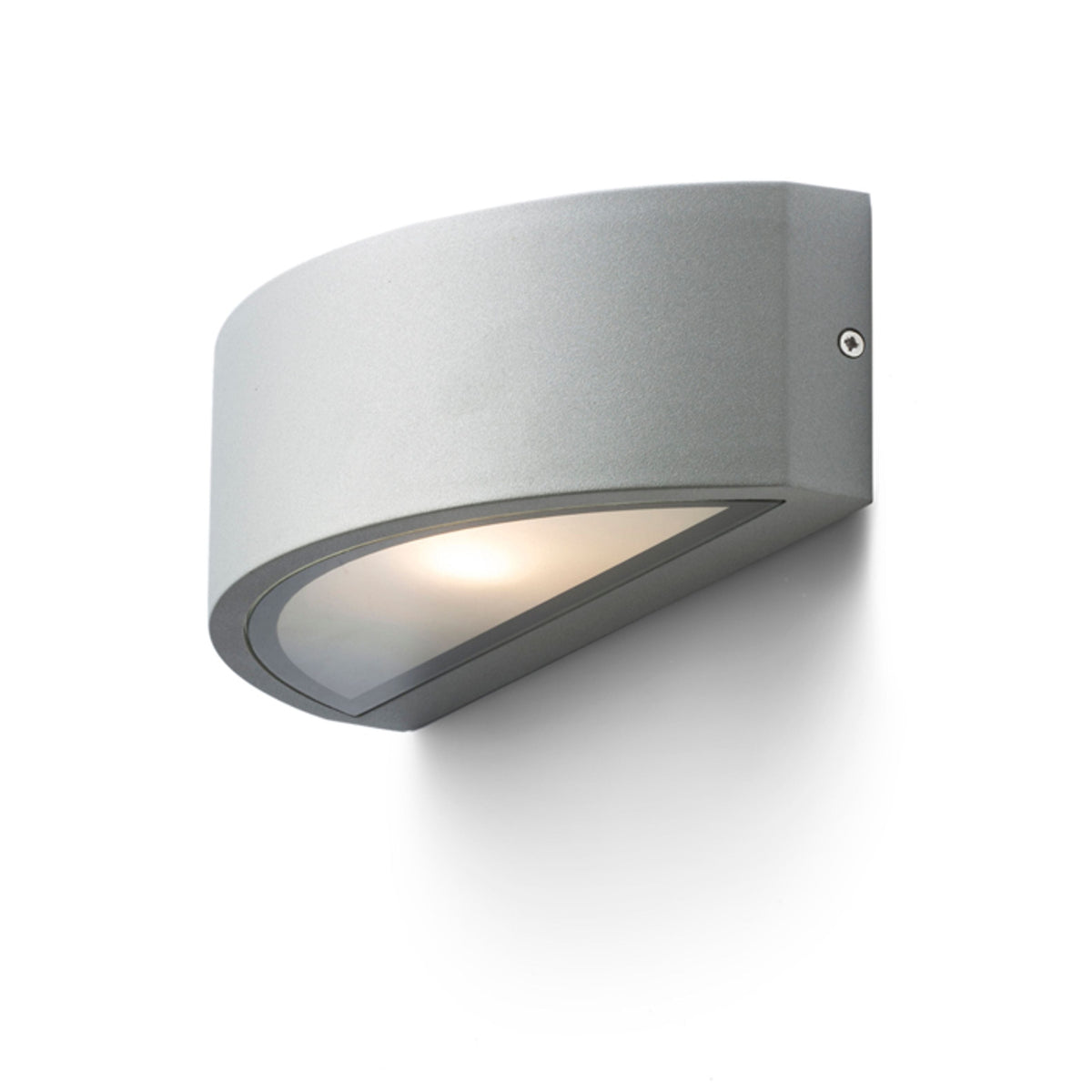 LESA buitenwandlamp zilvergrijs