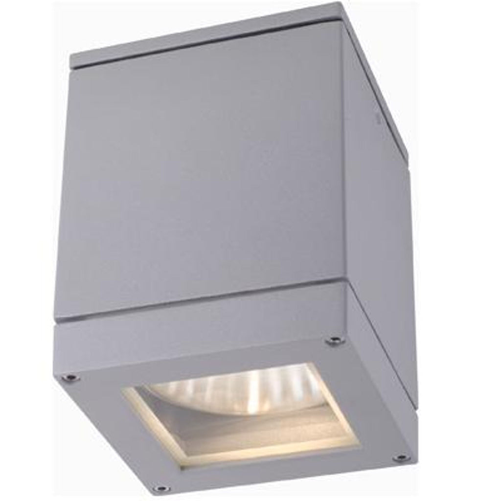 QUADRA M buitenplafondlamp zilvergrijs, afbeelding 2