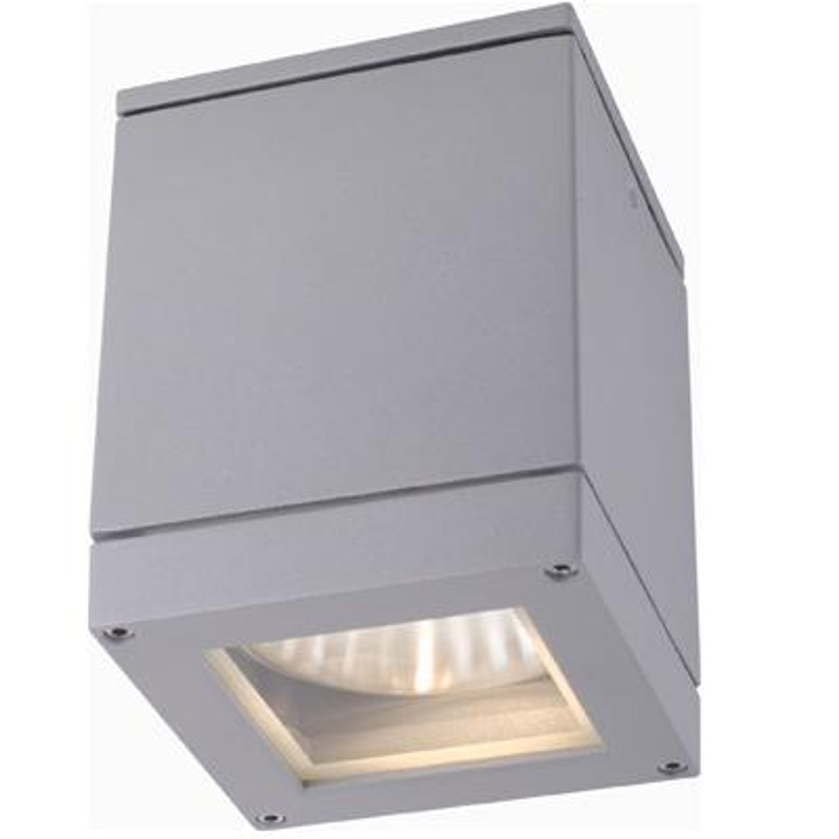 QUADRA M buitenplafondlamp zilvergrijs, afbeelding 2