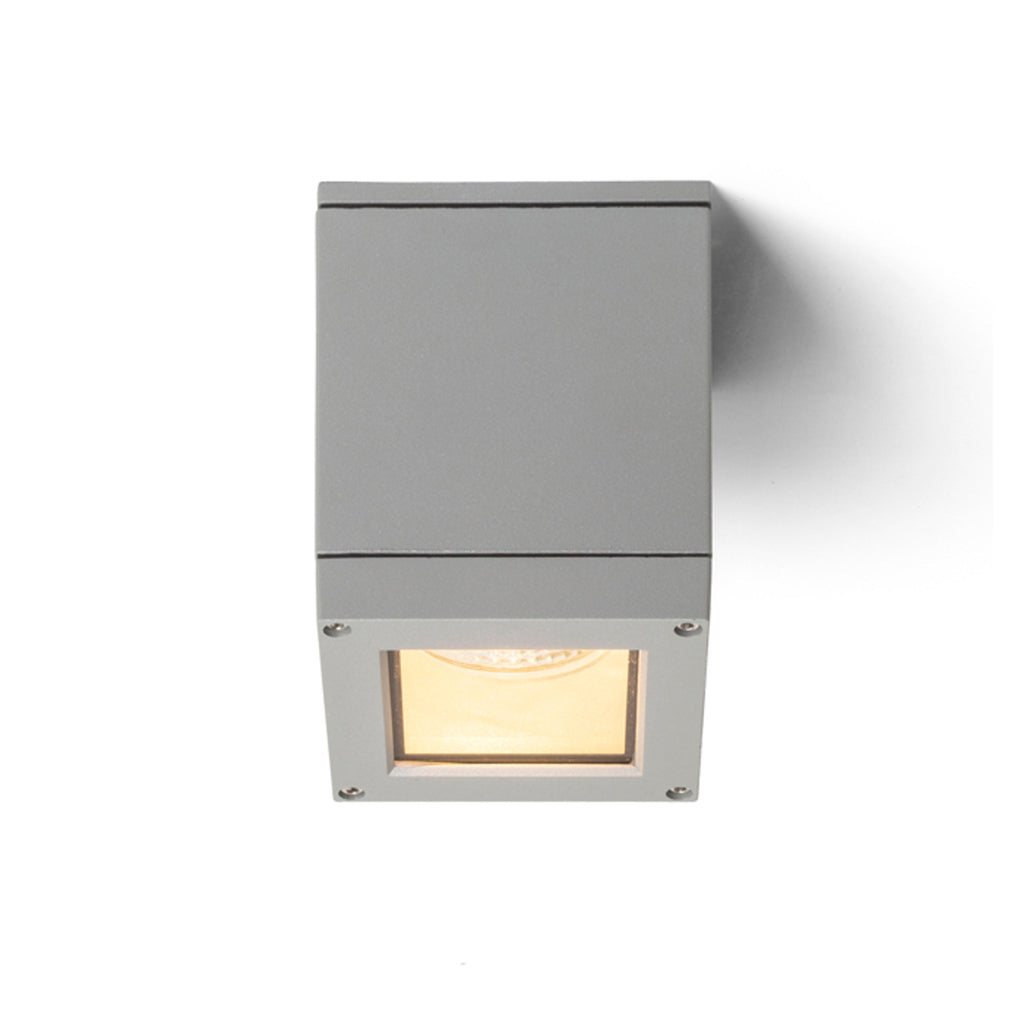 QUADRA M buitenplafondlamp zilvergrijs, afbeelding 3