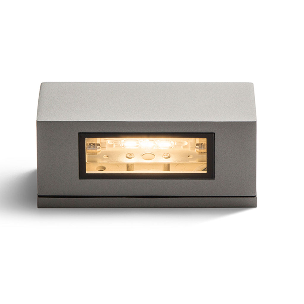 WOOP buitenwandlamp zilvergrijs, afbeelding 2