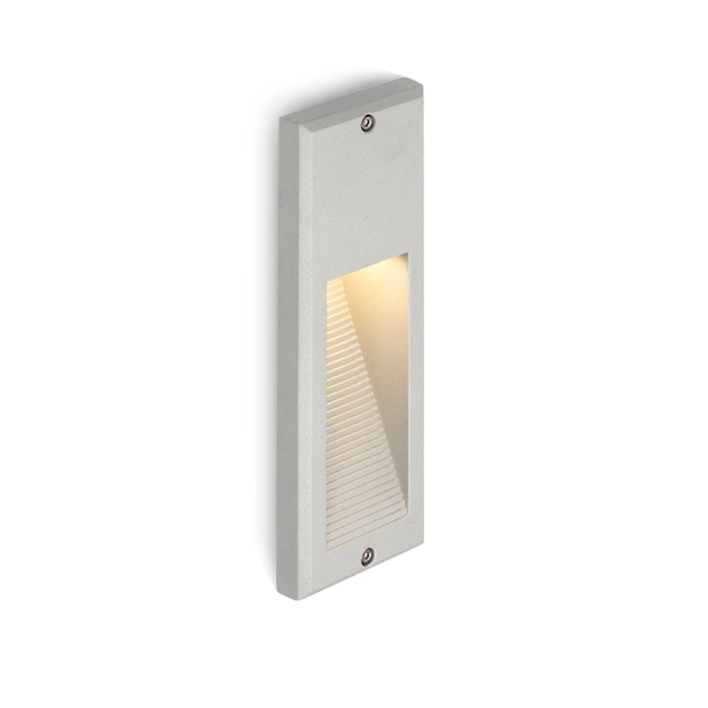 FACA buitenwandlamp zilvergrijs