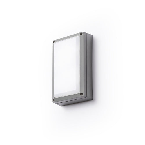 ASPEN buitenplafondlamp zilvergrijs