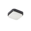 TARIS SQ 17 buitenplafondlamp zwart