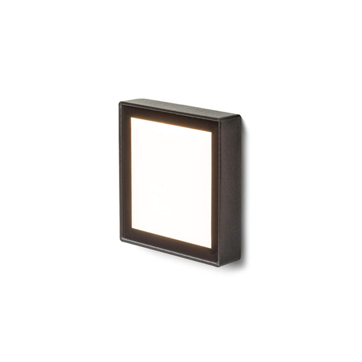 DEJAVU SQ 9 buitenwandlamp zwart