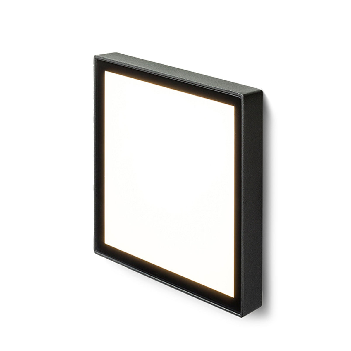 DEJAVU SQ 14 buitenwandlamp zwart