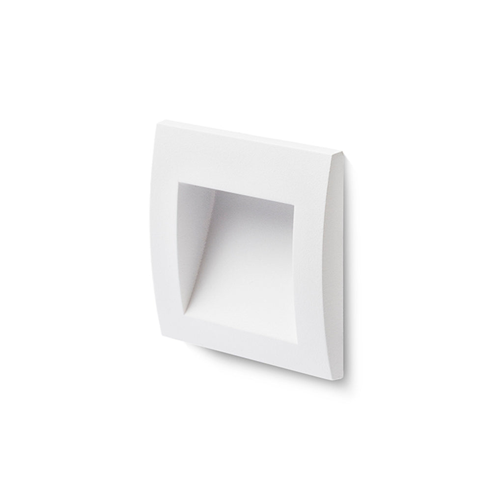 GORDIQ S inbouw buitenwandlamp wit, afbeelding 2