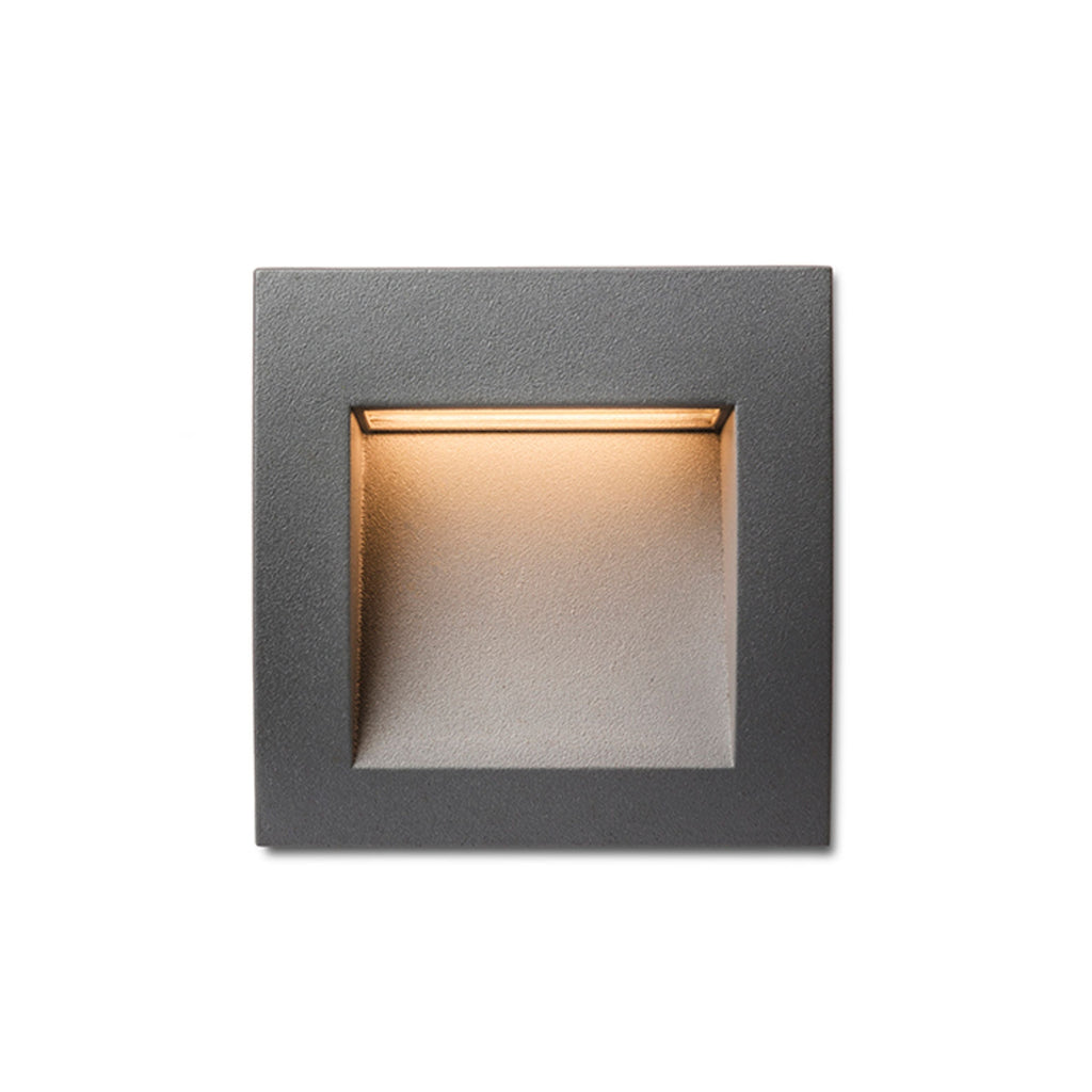 GORDIQ S inbouw buitenwandlamp antraciet, afbeelding 2