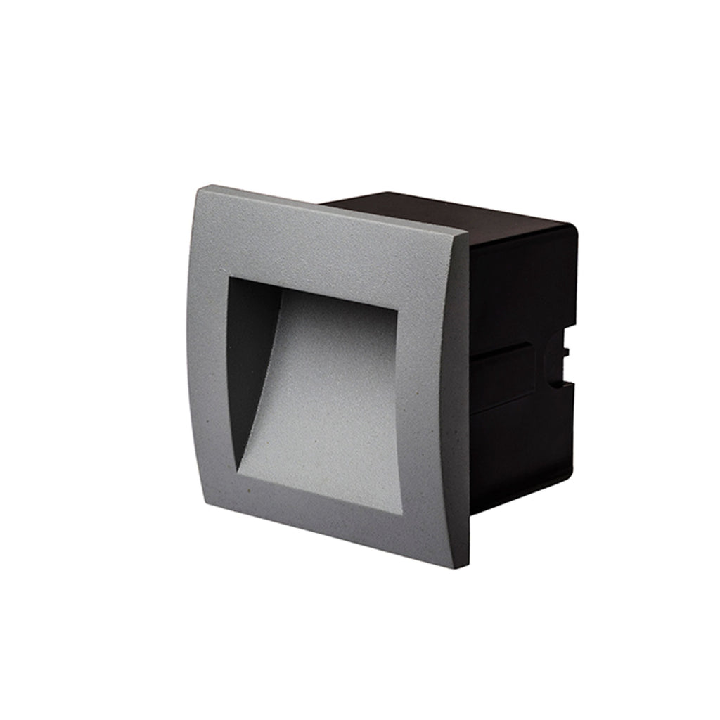 GORDIQ S inbouw buitenwandlamp antraciet, afbeelding 4