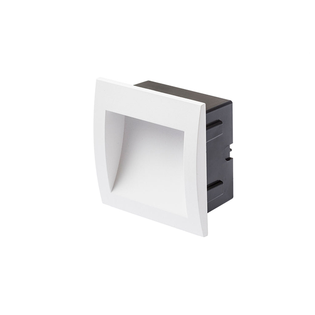GORDIQ M inbouw wandlamp wit, afbeelding 3