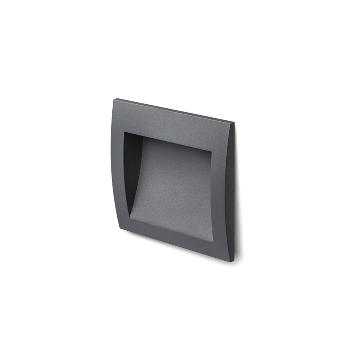 GORDIQ M inbouw wandlamp antraciet
