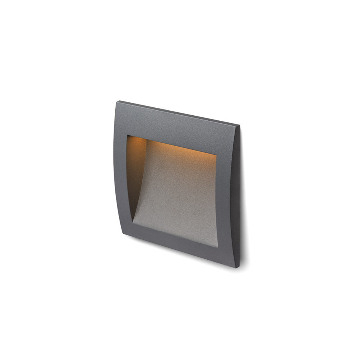 GORDIQ M inbouw wandlamp antraciet, afbeelding 2