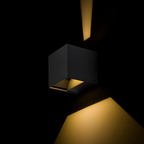 CARRE buitenwandlamp antraciet, afbeelding 2