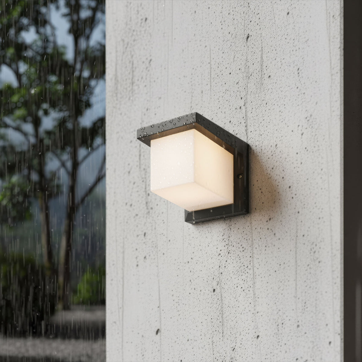 HIDE SQ buitenwandlamp antraciet, afbeelding 3