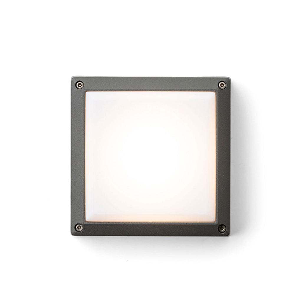 DELTA 145 OPBOUW buitenplafondlamp antraciet, afbeelding 3