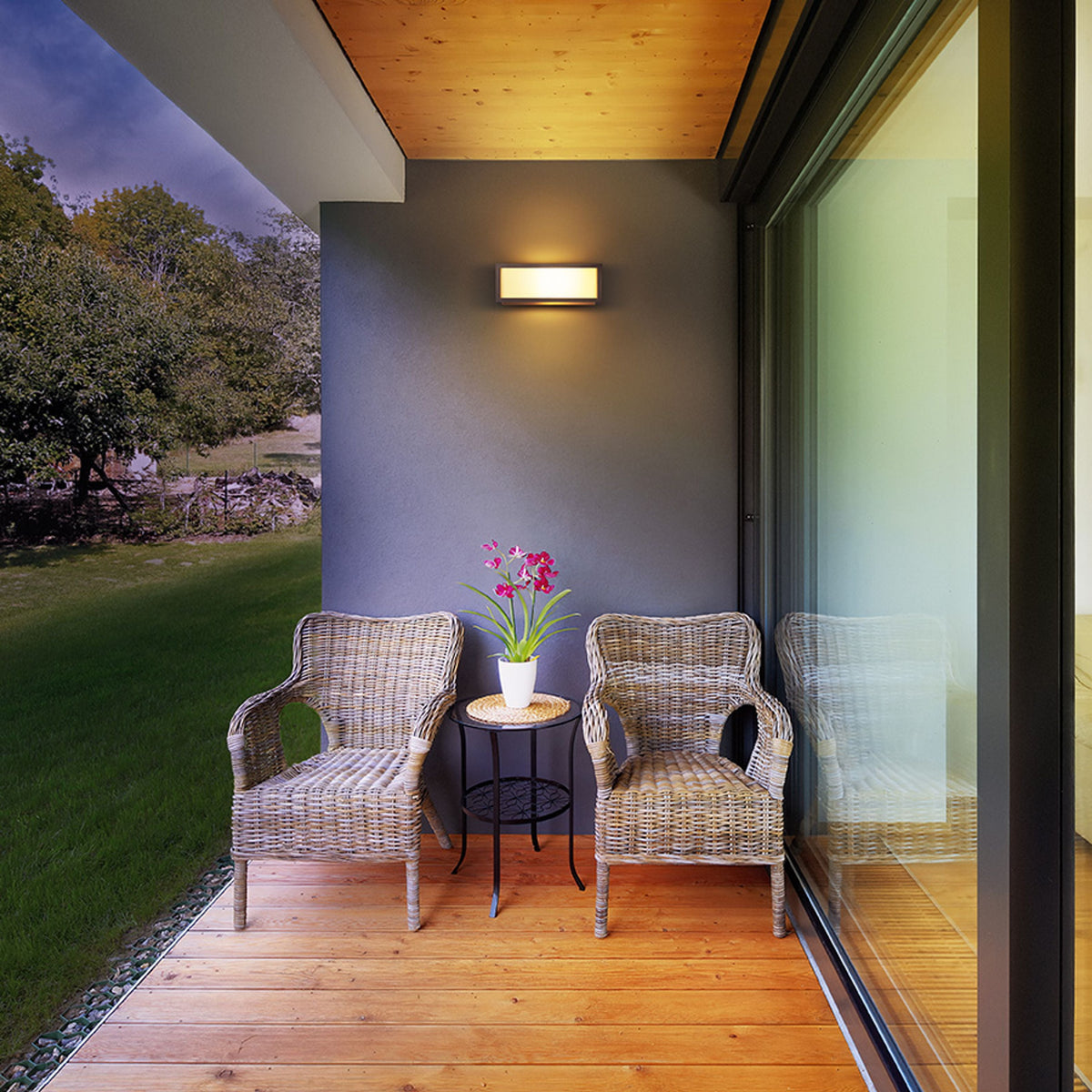 DURANT buitenwandlamp antraciet, afbeelding 2
